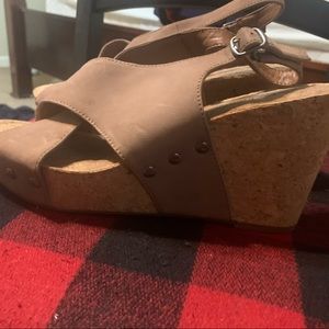 Lucky Brand heals. Size 9. Perfect condition and so comfortable.